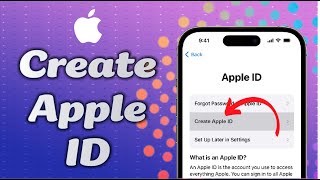 How to Create Apple ID Account on iPhone iPad or Mac Plus Using Gmail [upl. by Ihsorih]