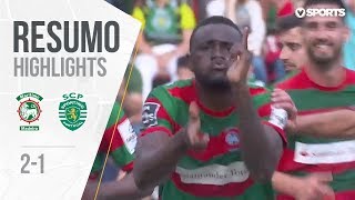 Highlights  Resumo Marítimo 21 Sporting Liga 1718 34 [upl. by Hailee]