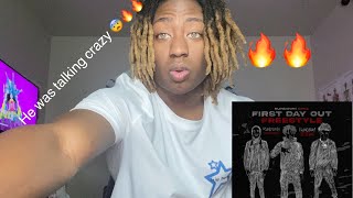 Rundown Spaz First Day Out Freestyle Ft Nba Youngboy amp Rundown Choppaboy  Reaction [upl. by Frazier]