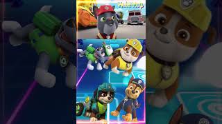 Team Paw Patrol Chase Exe 🆚 Ryder 🆚 Skie 🆚 Rubble coffindance tileshopcoffindance [upl. by Aeslek]