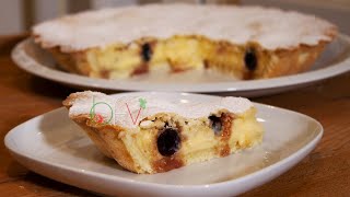 PASTICCIOTTO o CROSTATA con CREMA E AMARENE  Buono Facile Veloce [upl. by Maro827]