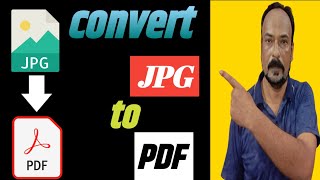 How To Convert JPG Image To PDF Offline and On Line Convert JPEG to PDF [upl. by Cleveland484]