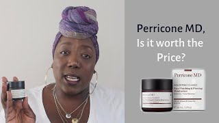 Skin Care Review Perricone MD Finishing  Firming Moisturizer [upl. by Onaimad]