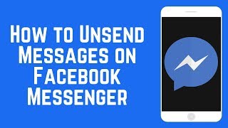 How To Unsend Messages On Facebook Messenger [upl. by Alison]