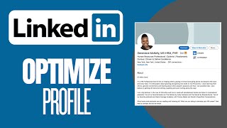 How to Optimize Your LinkedIn Profile for Career Success [upl. by Ru]