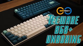 Tecware B68 Wireless Keyboard Unboxing  First Impressions [upl. by Sairacaz]