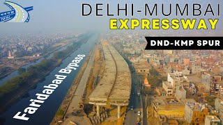 Delhi Mumbai Expressway  Faridabad Bypass Haryana Update detoxtraveller [upl. by Eliot]