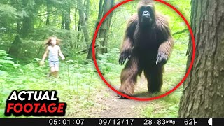 MOST TERRIFYING Trail Encounters Caught While Hiking [upl. by Timothea]