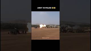 Army vs police firing 🤣🤣⚔️🥷cobra commando force shorts tranding 🇮🇳🔥 [upl. by Elbon623]