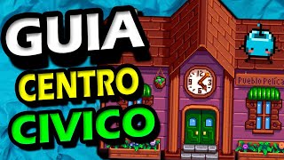 🏡GUÍA BÁSICA del CENTRO CÍVICO🏡  Stardew Valley en Español [upl. by Tonnie953]