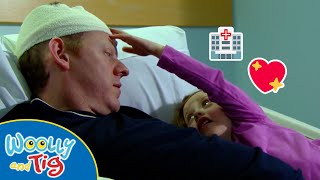 WoollyandTigOfficial  🏥👨🏼 Visiting Daddy in Hospital 👨🏼🏥  Full Episode  TV for Kids  Toy Spider [upl. by Florentia]