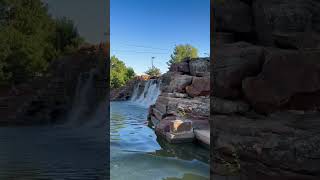 Bricktown Oklahoma waterfall nature relaxing beautifulrelaxingmusic oklahoma travel usa [upl. by Odlaw]