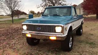 1972 Chevrolet Cheyenne 4x4 Custom [upl. by Ivatts]