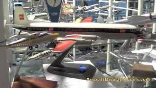 Video 10 Anthony Lawler airline display model collection DanAir HS748 BEA Vanguard Viking [upl. by Anieral436]