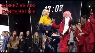 LACHICA SIMEEZ VS LEEJUNG LEE HOOK AIKI DANCE BATTLE  STREET WOMAN FIGHTER CONCERT [upl. by Paxon]