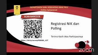 Online Symposium PKB IKA FKUIRSCM CXXVII quotManajemen Terapi Dermatitis Atopik dan Urtikariaquot [upl. by Azzil740]