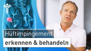 Hüftimpingement erkennen amp richtig behandeln – Arthrose stoppen 🛑 [upl. by Atiuqes]