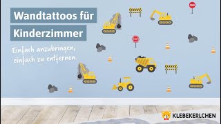 Wandtattoos  So wird´s gemacht [upl. by Nnylkoorb]