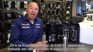 Krups EA8160  volautomaat Review [upl. by Adeuga]