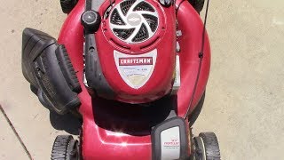 5 minute fix for a lawn mower that starts then stalls [upl. by Airamak]