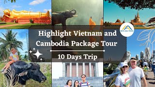 The Best Places To Visit Vietnam and Cambodia in 10day Trip [upl. by Siffre643]