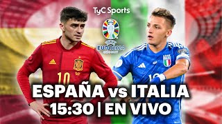 EN VIVO 🔴 ESPAÑA vs ITALIA  Eurocopa  Fase de Grupos  Vivilo en TyC Sports ⚽ [upl. by Frayne972]