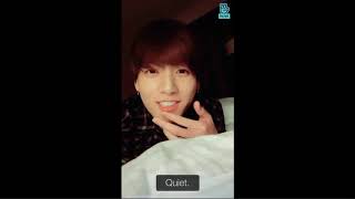 BTS Jungkook Vlive eng sub [upl. by Nojed]