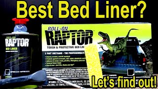 Best Bed Liner ROLL ON Raptor Herculiner Durabak POR15 DupliColor Iron Armor Flex Seal [upl. by Noni]