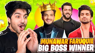 Finally Munawar is Bigg Boss 17 Winner 🤩🏆 Bigg Boss is Scripted🤔 [upl. by Harms]