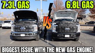 2024 Ford Super Duty 73L Gas VS 68L Gas Heres The Biggest Problem With The New Gas Engine [upl. by Ial397]