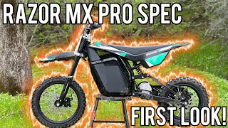 Razor MX Pro Spec Dirt Bike  First Look [upl. by Aerb]