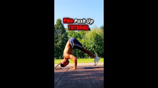 Pike Push Up Tutorial [upl. by Schacker]