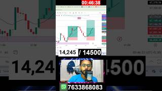 Crypto Live Trading 21 Oct Target Hit 🎯 trading cryptooptionstrading btctrading bitcoin [upl. by Prima]