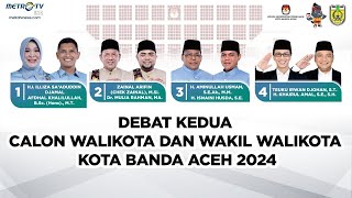 FULL DEBAT KEDUA CALON WALI KOTA amp WAKIL WALI KOTA BANDA ACEH 2024 [upl. by Nivk]