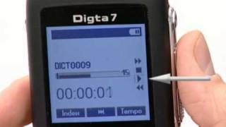 Tutorial zum Diktiergerät Digta 7 Premium [upl. by Jelene]