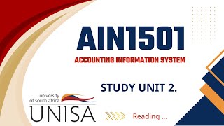 AIN1501 Study unit 2 reading [upl. by Ylicic]