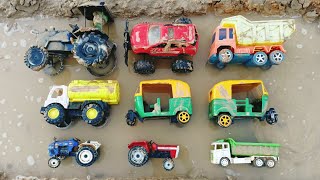 Kids Cartoon  Gadi wala Cartoon  Tractor  JCB Backhoe  Tata Truck  Rickshaw  Parth Kids [upl. by Htrow]