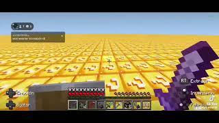 lucky block Minecraft bedrock lag 12081 [upl. by Lyris329]