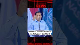 Pidato Presiden Indonesia PrabowoRakyat Harus Sejahtera short beritaterkini prabowo [upl. by Balfour]