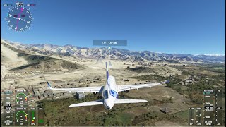 SrinagarSXR to Leh LadakhIXL Microsoft Flight Simulator A Scenic Flight Journey [upl. by Yroc358]