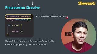 17 Preprocessor Directive  C  DSA Placement course [upl. by Nrojb339]