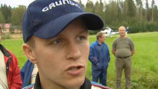 Petter Solberg gives it the full send WRC 2000  Big CRASH [upl. by Nelly216]