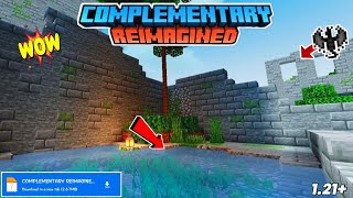 Complementary Reimagined Shader Minecraft PE v1210  Shader MCPE 121 For Low End Devices [upl. by Atinauj]