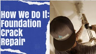 How We Do It Foundation Crack Repair [upl. by Carlee922]