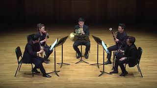 Artsylvia Chamber Music Series 2018Ravel Le Tombeau de Couperin Bräser Woodwind Quintet [upl. by Enillebyam]