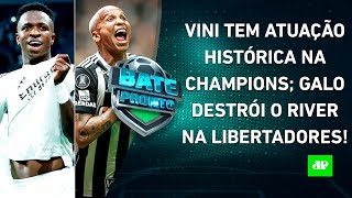 MELHOR DO MUNDO Vini tem ATUAÃ‡ÃƒO HISTÃ“RICA antes da Bola de Ouro Galo DESTRÃ“I River  BATEPRONTO [upl. by Yv]