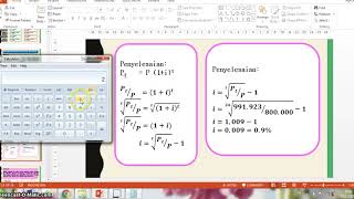 Penggunaan Kalkulator Scientific pada Bunga [upl. by Kingdon]