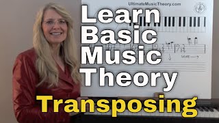 Transposing  Music Theory Lesson 10  UltimateMusicTheorycom [upl. by Leahicm685]