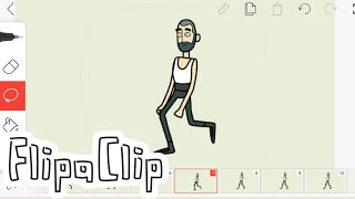 flipaclip tutorial walk cycle  make smooth animation [upl. by Nyliak528]