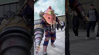 Bioshock cosplay shorts games YouTubeChamps [upl. by Elpmid]